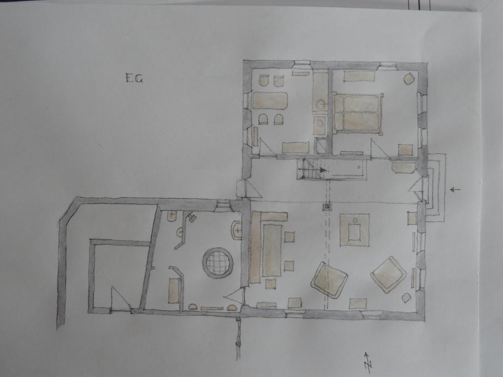 Ferienhaus Ickelhaus 1 바트빈드샤임 객실 사진