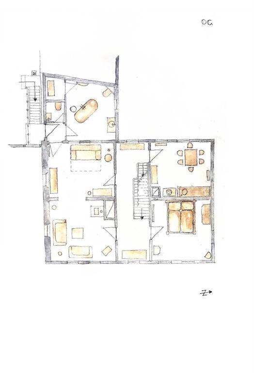 Ferienhaus Ickelhaus 1 바트빈드샤임 객실 사진
